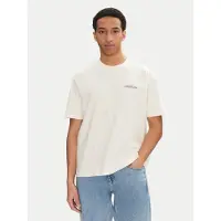 GUESS Jeans T-Shirt M4BI75 K8FQ4 Écru Overshirt Fit
