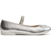 Geox Ballerinas Jr Plie' J4555D 00044 C1007 D Silberfarben 38