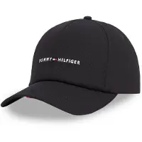 Tommy Hilfiger Cap Tommy Hilfiger Th Foundation Soft 6 Panel Cap AM0AM13162 Schwarz