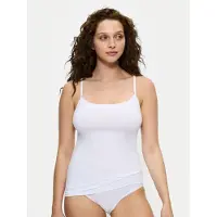 Triumph Spaghetti Top Sense of Modal | Grösse: L | Farbe: Weiß