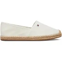 Tommy Hilfiger Espadrilles Flag Canvas Espadrille FW0FW08541 Écru