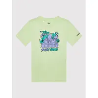 Adidas T-Shirt Graphic Stoked Beach HF7434 Gelb Regular Fit 176
