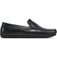 Tommy Hilfiger Mokassins Corpoarte Hilfiger Lth Driver FM0FM04810 Schwarz 44