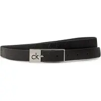 Calvin Klein Damengürtel Ck Cut Square Buckle 2.0_Mono K60K613243 Schwarz 65