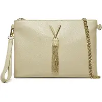 Mario Valentino Handtasche Divina VBS1R419G Beige