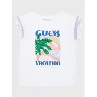 GUESS T-Shirt J3GI26 K8HM0 Weiß Regular Fit