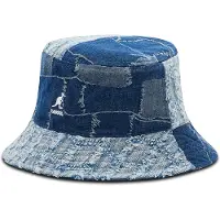 Kangol Hut Denim Mashup Bucket K5296 Dunkelblau