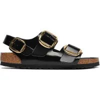 Birkenstock MILANO BIG BUCKLE NATURAL Schwarz