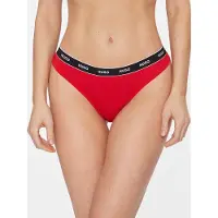 HUGO String aus Stretch-Baumwolle mit sich wiederholenden Logos am Bund Grösse XXL