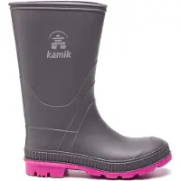Kamik STOMP CHARCOAL/MAGENTA-CHARBON/MAGEN 33/34