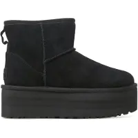 Ugg Classic Mini Platform 1134991-BLK, Winterschuhe, Damen, Schwarz, Größe: 41