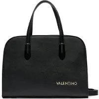 Mario Valentino Schwarze Damentasche mit Henkeln & verstellbarem Schultergurt