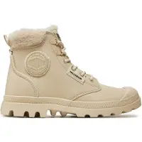 Palladium 94380-175-M Pampa Hi Snow Warm - Damen Boots - Almond-Milk, Größe:40 EU