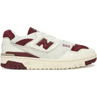 New Balance 550 Sea Salt Classic Crimson - EU 46.5