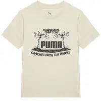 Puma T-Shirt MID90S Graphic 685152 Beige Regular Fit