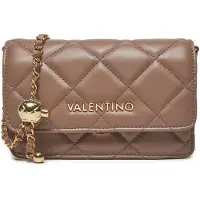 Valentino Damen Flap Bag/ Schultertasche Ocarina Taupe Synthetik-