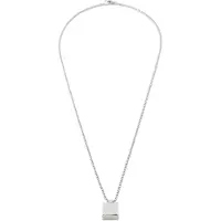 Calvin Klein 35000486 Herrenkette mit Anhänger Edelstahl Minimalistic Squares