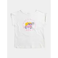 Roxy T-Shirt Trouble Fr Me A Tees ERGZT03994 Weiß Regular Fit
