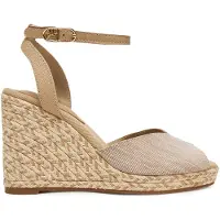 Tommy Hilfiger Espadrilles Chambray High Wedge Espadrille FW0FW08588 Beige