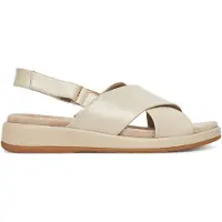 Caprice Damen Sandale aus Leder mit Slingback Riemen 9-28208-44, Größe:41 EU, Farbe:Beige