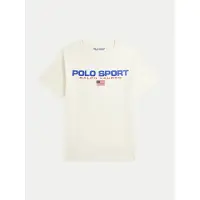 Ralph Lauren T-Shirt 323837629010 Écru Regular Fit