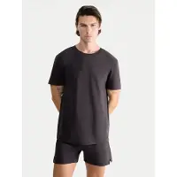 Sloggi T-Shirt 10215508 Grau Regular Fit