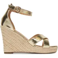 ONLY SHOES Espadrilles Onlamelia-18 Pu Foil Wedge 15335554 Goldfarben