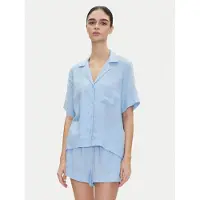 DKNY Pyjama YI90054 Himmelblau Regular Fit 36
