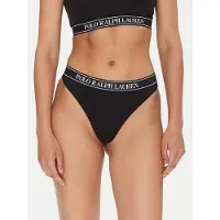Ralph Lauren Stringtanga 4P0483 Schwarz
