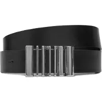 Pinko Damengürtel Lettering Belt 30mm 20251 PLT01 105209 A1AC Schwarz