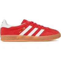 Adidas Originals Gazelle Indoor In Red White For Youth – 4.5 UK - 37 1/3 EU - 5 US / Red White