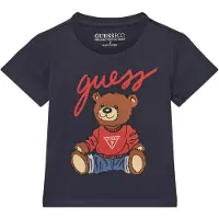 GUESS T-Shirt H4BT01 I3Z14 Dunkelblau Regular Fit