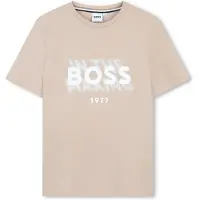 BOSS T-Shirt J52046 D Beige Regular Fit 162