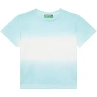 United Colors of Benetton T-Shirt 3NPDG10J5 Blau Regular Fit