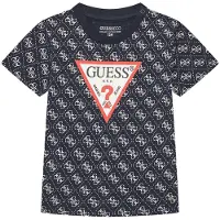 GUESS T-Shirt N5YI04 K8HM4 Dunkelblau Regular Fit 86