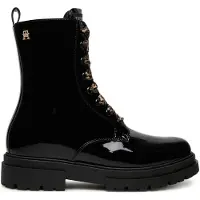 Tommy Hilfiger Mädchen Boots 34026 - Zwart - Größe 38