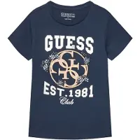 GUESS T-Shirt J5YI25 K6YW4 Dunkelblau Regular Fit