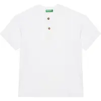 United Colors of Benetton T-Shirt 3F4JC10NN Weiß Regular Fit 140