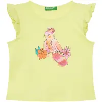 United Colors of Benetton T-Shirt 3I1XG10JK Gelb Regular Fit