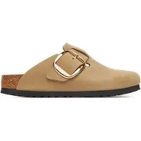 Birkenstock Pantoletten Boston Big Buckle Hex 1030425 Braun 36