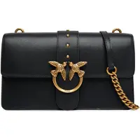 Pinko Handtasche Love One Classic ST.CL Al 25-26 PLTT 105857 A0F1 Schwarz