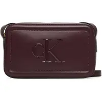 Calvin Klein Handtasche Bold Ck Camera Bag LV04F3220G Dunkelrot