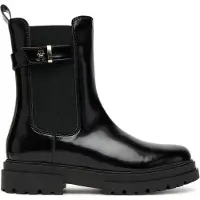 Tommy Hilfiger Stiefeletten Chelsea Boot T4A5-34029-1453 Schwarz 37