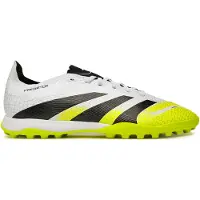 Adidas Herren Predator League TF Astro Fußballschuhe Cloud White/Core Black/Lucid Lemon