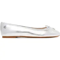 Ralph Lauren Ballerinas Jayna 802978836001 Silberfarben 40