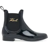 Karl Lagerfeld Gummistiefel Kalosh II KL94775 Schwarz 38