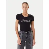 Guess Marciano T-Shirt W5YI16 J1314 Schwarz Regular Fit 30