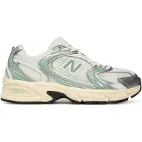 New Balance 530 Silver Metallic Mosaic Green - EU 37.5