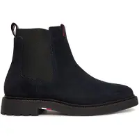 Tommy Hilfiger Klassische Stiefeletten Comfort Lwt FM0FM05592 Dunkelblau