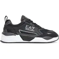 Emporio Armani Unisex. 7X000308_AF18447 Turnschuhe Ace Runner Neu schwarz (40), Wohnung, Schnürsenkel, Lässig